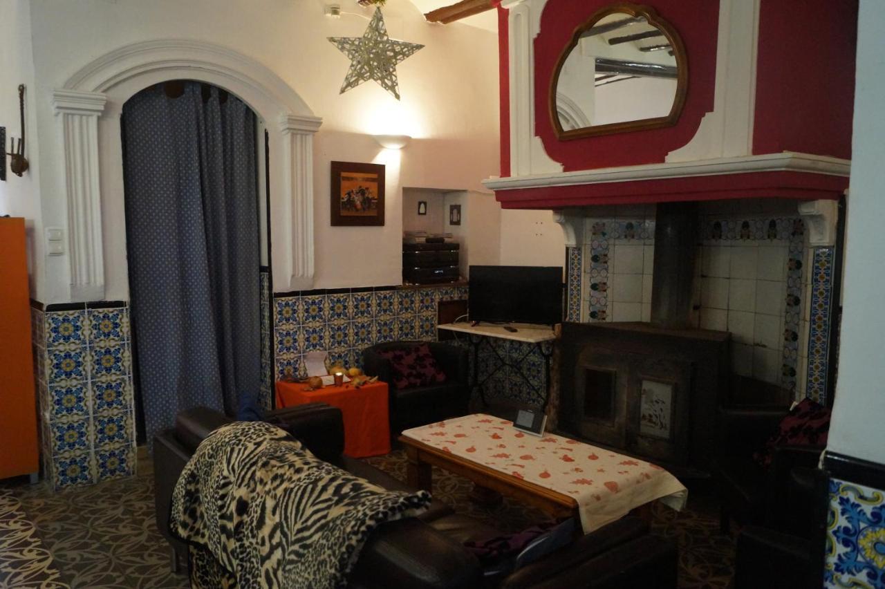 Casa Rural La Jara -Fonda De Navarres- Hotell Exteriör bild